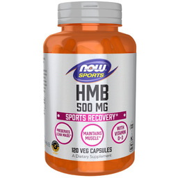 Suplement diety, Now Foods, Hmb 500 Mg, 120