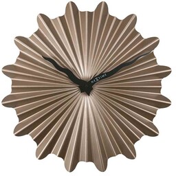 Nextime Zegar (brązowy) Sunny