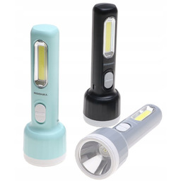 Ładowalna latarka wielofunkcyjna diodowa Tiross TS-1856