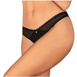 Obsessive Latinesa - otwarte stringi (czarne) - M/L