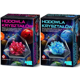 Hodowla Kryształów niebieskie Hodowla Kryształów czerwone