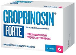 Groprinosin Forte tabl. 1 g, 30 tabl. ->