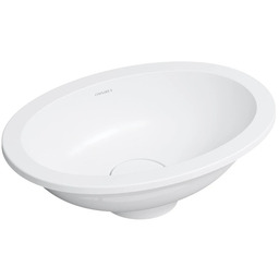 Omnires Shell M+ umywalka podblatowa 38x25 cm biały