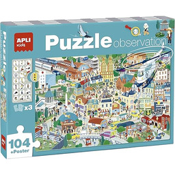 Apli kids - Puzzle obserwacyjne, 18820