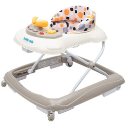 Baby Mix Chodzik dla dzieci z kierownicą isilikonowymi