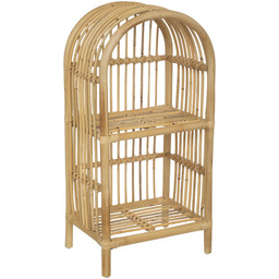 Atmosphera Biblioteczka na książki, rattanowa, 76 cm