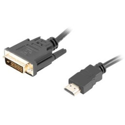 Lanberg Kabel HDMI(M)-DVI-D(M) DUAL LINK 1.8 M czarny