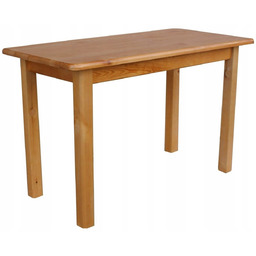 Stół Kuchenny 120x60 Drewniany Solidny Sosna Olcha