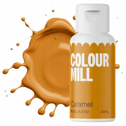 Barwnik olejowy do mas tłustych kremu czekolady karmel