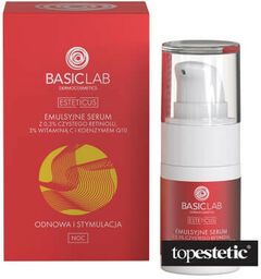 BasicLab Odnowa i Stymulacja Serum 0,3% retinolu, 3%