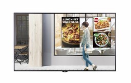 Monitor LG 55XS4F window facing