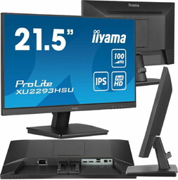 IIYAMA Monitor LED XU2293HSU-B6 22 cale IPS 1ms