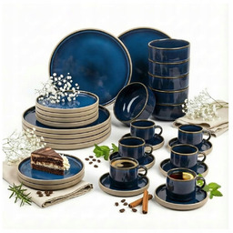 Serwis Obiadowyo Kawowy 30 El. Dla 6 Osób