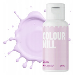 Barwnik olejowy do mas tłustych kremu czekolady fioletowy