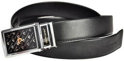 Pasek skórzany Pierre Cardin 517 HY06 NERO czarny