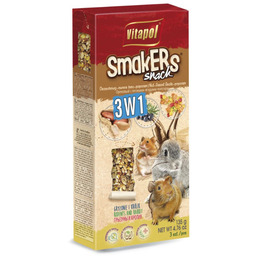 Vitapol Smakers 3w1 Dla Gryzoni I Królika (Orzechowy/Owoce