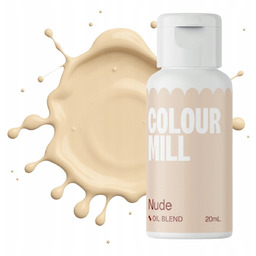 Barwnik olejowy do mas tłustych kremu czekolady nude