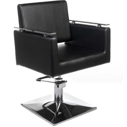 Fotel Fryzjerski Milo Bh-6333 Czarny