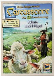 Asmodee Carcassonne - owce i wzgórznie, gra planszowa,