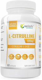 Wish L-Cytrulina 500 mg, 60 kapsułek