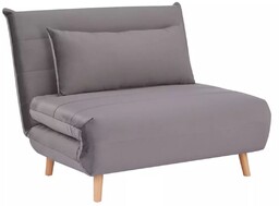 Fotel Rozkładany Spike Velvet Szary