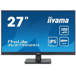Monitor 27 cali ProLite XU2792QSU-B6 IPS,QHD,100Hz,HDMI,DP,4xUSB3.2,SLIM