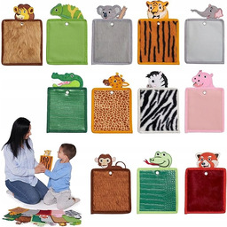 Maty Sensoryczne Zestaw 12 Sztuk Dla Dzieci