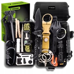 Zestaw Przeżycia Przetrwania Survivalowy Niezbednik Turysty 32W1 +Etui