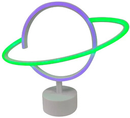 Lampa stołowa Neon PLANET LED FM-NB21 - Zuma