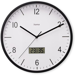 Hama zegar ścienny Lanzarote (bez odgłosów tykania, kwarcowy,