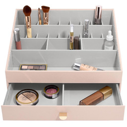 Stackers Organizer na kosmetyki L (różowy) Supersize