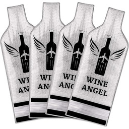 AOZITA Torby na wino wielokrotnego użytku na podróż,