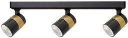 Spot Anillo 3xGU10 czarny LP-770/3W BK - Light