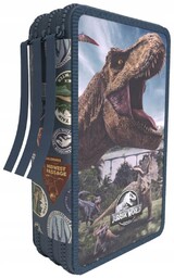 Piórnik Jurassic World Wyposażenie 39el Dinozaury