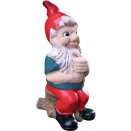 Figurka krasnal wędkarz 41 cm