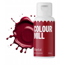 Barwnik olejowy do mas tłustych kremu czekolady czerwony