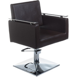 Fotel Fryzjerski Milo Bh-6333 Brązowy