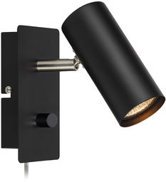 Markslojd kinkiet lampa ścienna Barcelona czarny 107345