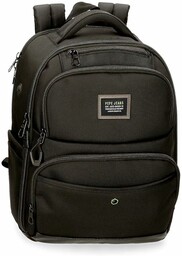 Pepe Jeans Leighton Bagaż- Torba kurierska Mężczyzna, czarny,