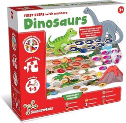 Science4you Zabawka dla dzieci 3+ lat dinozaury