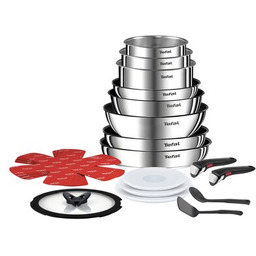 TEFAL Zestaw patelni i garnków Emotion L897SJ04 (20