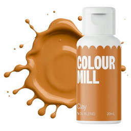 Barwnik olejowy do mas tłustych kremu czekolady brązowy