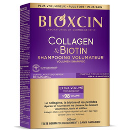Bioxcin Collagen&Biotin Szampon dodający włosom objętości, 300 ml