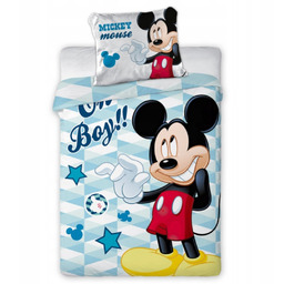 Miki Mouse Pościel Dziecięca 100x135 Bawełna