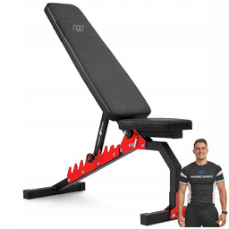 Ławka ławeczka regulowana Marbo do ćwiczeń siłownia trening