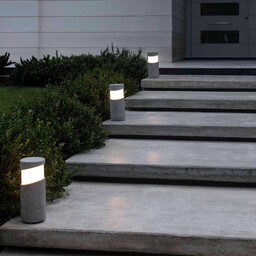 FARO BARCELONA Lampa cokołowa Block z betonu