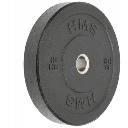 Talerz olimpijski Bumper Obciążenie 15 kg CHTBR15 Black
