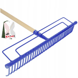 Grabie Metalowe Do Liści Trawy Ogrodowe 165cm Wzmocnione