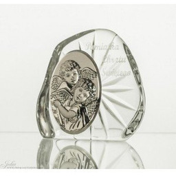 Crystaljulia obciążnik do listów, kryształ ołowiowy, przezroczysty, 11,5