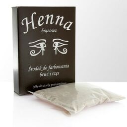 Henna szczecińska w proszku do farbowania brwi